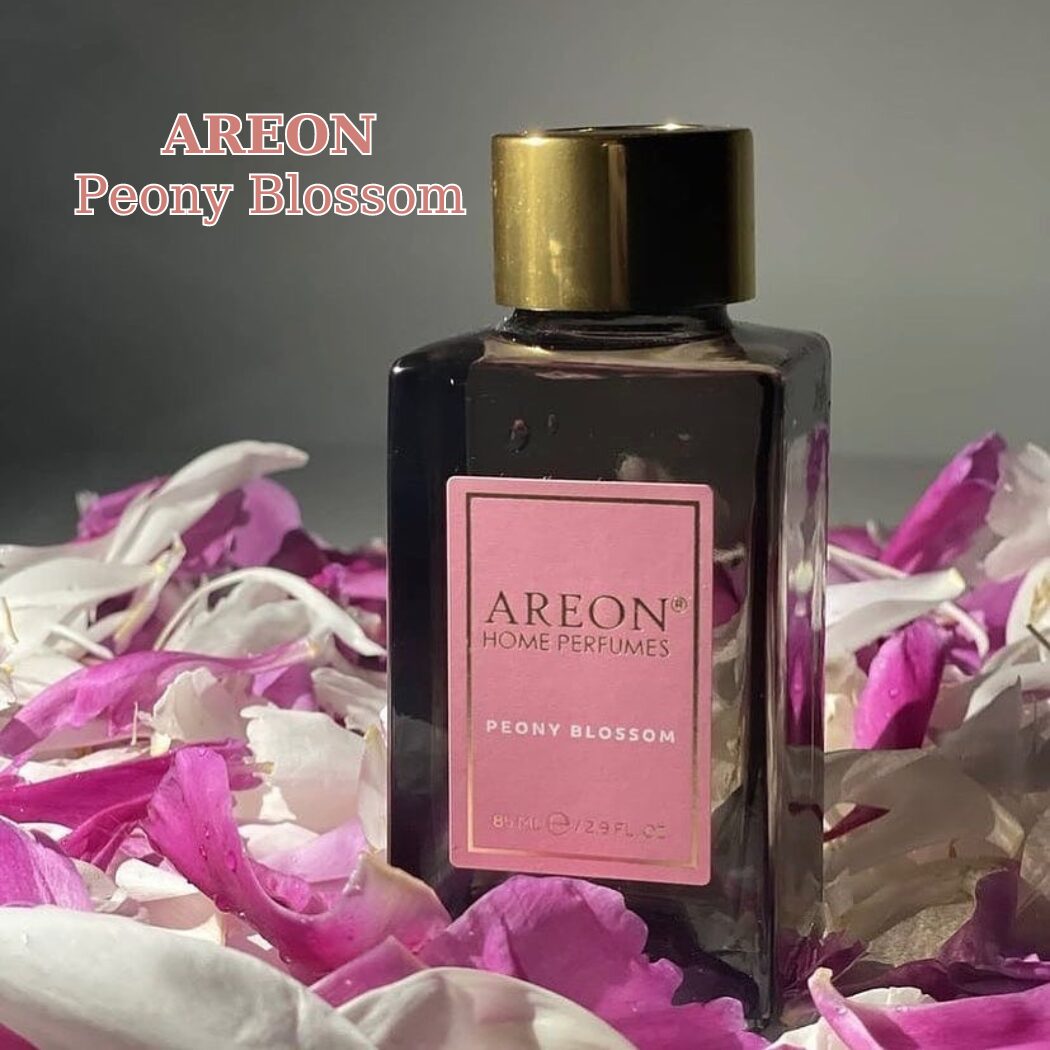 Nước hoa thơm phòng Areon Peony Blossom Hương Hoa Mẫu Đơn (Dịu Nhẹ - Đằm Thắm)